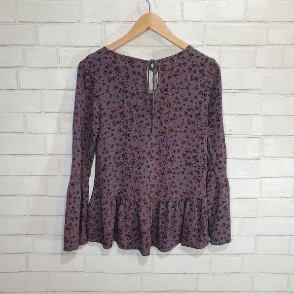 Mossimo Supply Co Floral Blouse - Picture 13 of 14